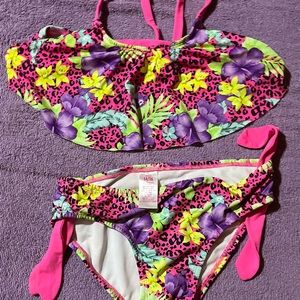 Justice 2 piece swim wear